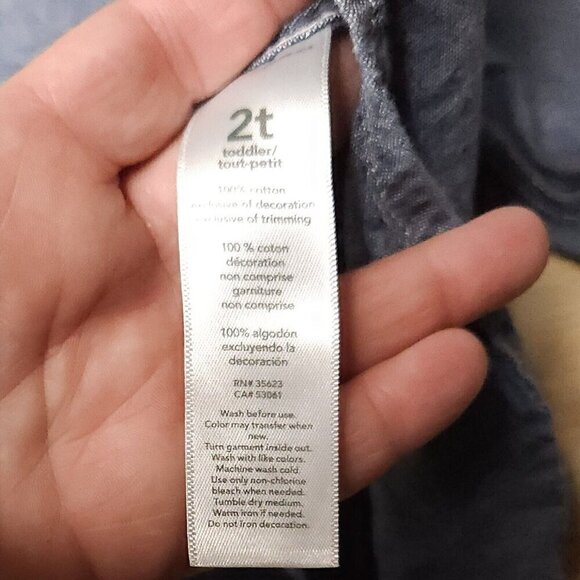 Toddler Boys Plaid And Denim Look Long Sleeve Button Down Bundle 2T - Picture 5 of 10